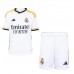 Real Madrid Babykleding Thuisshirt Kinderen 2023-24 Korte Mouwen (+ korte broeken)